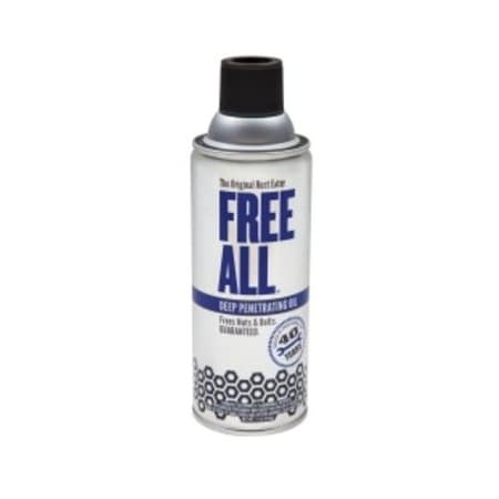 FREE ALL DEEP PENETRATING OIL, 6 OZ AEROSOL CAN